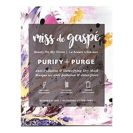 PURIFY + PURGE - Máscara anti-poluição